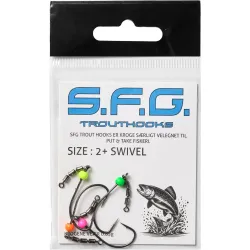 SFG Trout Hooks Tungsten Med Swivel