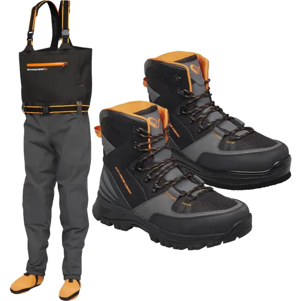 Savage Gear SG8 Chest Waders Combo