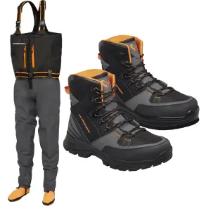 Savage Gear SG8 Chest Zip Waders Combo