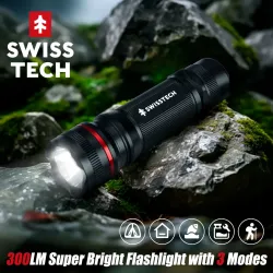 SwissTech Maud 300lm Lommelygte