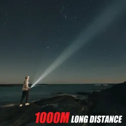 SwissTech Toll 1000lm Genopladelig Lommelygte