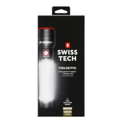 SwissTech Vielsseitig 1200lm Genopladelig Multilygte
