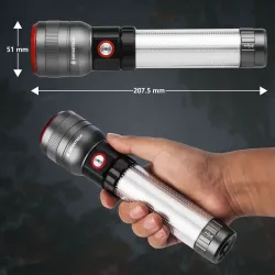 SwissTech Vielsseitig 1200lm Genopladelig Multilygte