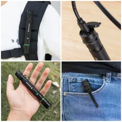 SwissTech Herma 200lm Genopladelig Lommelygte