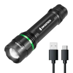 SwissTech Franziska 500lm Genopladelig Lommelygte