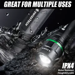 SwissTech Franziska 500lm Genopladelig Lommelygte