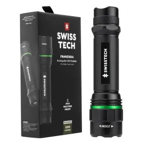 SwissTech Franziska 500lm Genopladelig Lommelygte