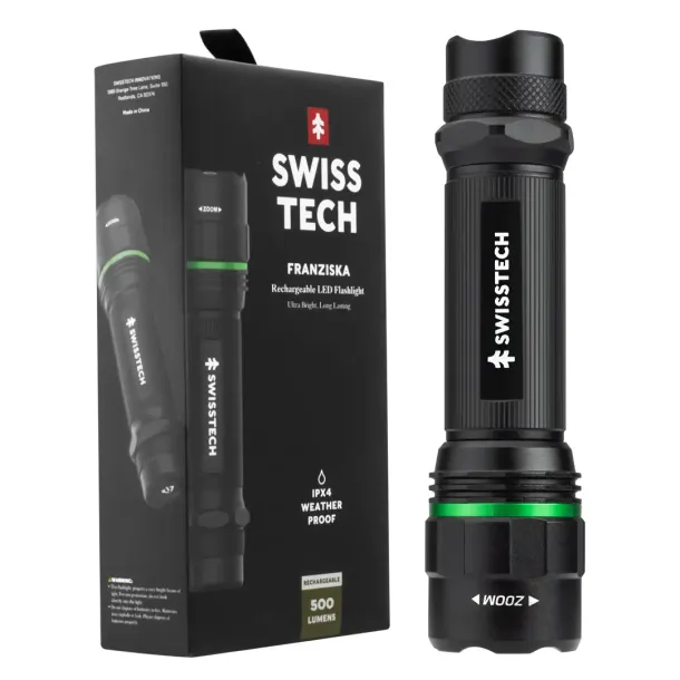SwissTech Franziska 500lm Genopladelig Lommelygte