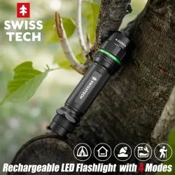 SwissTech Franziska 500lm Genopladelig Lommelygte