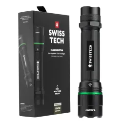 SwissTech Magdalena 1000lm Genopladelig Lommelygte
