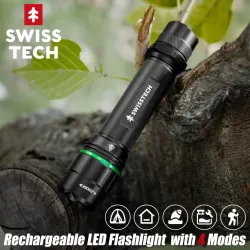 SwissTech Magdalena 1000lm Genopladelig Lommelygte
