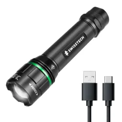 SwissTech Noemi 2000lm Genopladelig Lommelygte