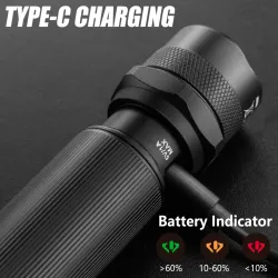 SwissTech Noemi 2000lm Genopladelig Lommelygte