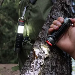 SwissTech Universell 450lm Genopladelig Multilygte