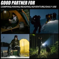 SwissTech Universell 450lm Genopladelig Multilygte