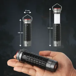 SwissTech Universell 450lm Genopladelig Multilygte