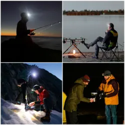 SwissTech Hedwig 400lm Genopladelig Pandelampe