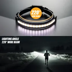 SwissTech Hedwig 400lm Genopladelig Pandelampe