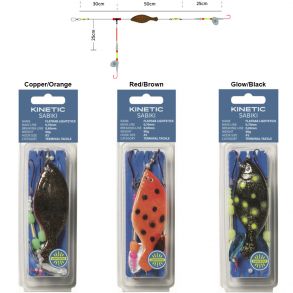 Kinetic Sabiki Flatdab Lightstick Rig