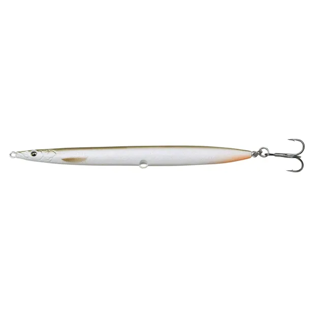 Savage Gear 3D Sandeel Pencil  125mm 19g Matt White Tobis 125mm 19g Matt White Tobis