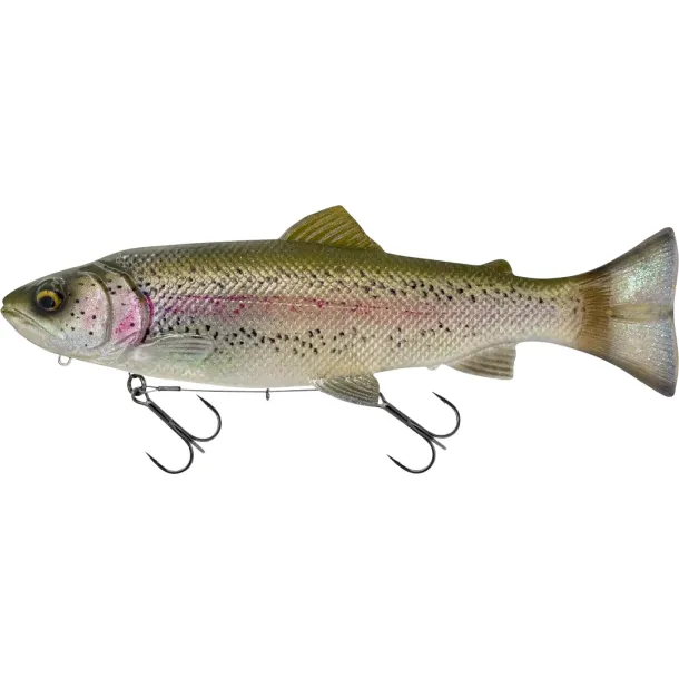 Savage Gear 3D Line Thru Pulsetail Trout 16cm Clear Rainbow Trout 16cm Clear Rainbow Trout