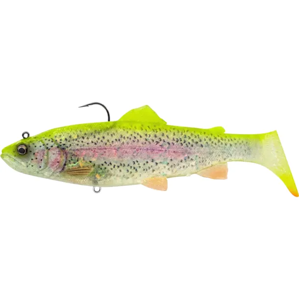 Savage Gear 3D Trout Shad 12,5cm Clear Lemon Trout 12,5cm Clear Lemon Trout