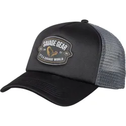 Savage Gear Badge Trucker Cap Black