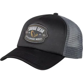 Savage Gear Badge Trucker Cap Black