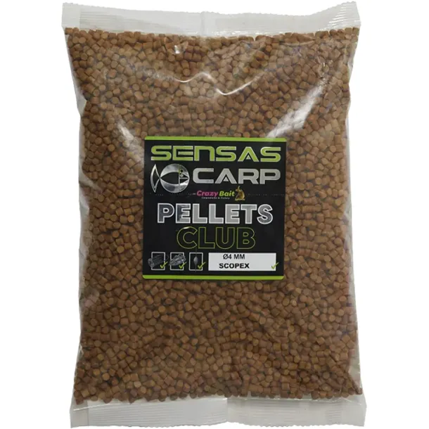 Sensas Club Pellets 10kg 4mm Scopex 4mm Scopex