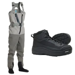 Vision Scout Pro Zip med Musta Hiker Waders St