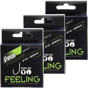 Sensas 3180 BZ Hooks To Nylon