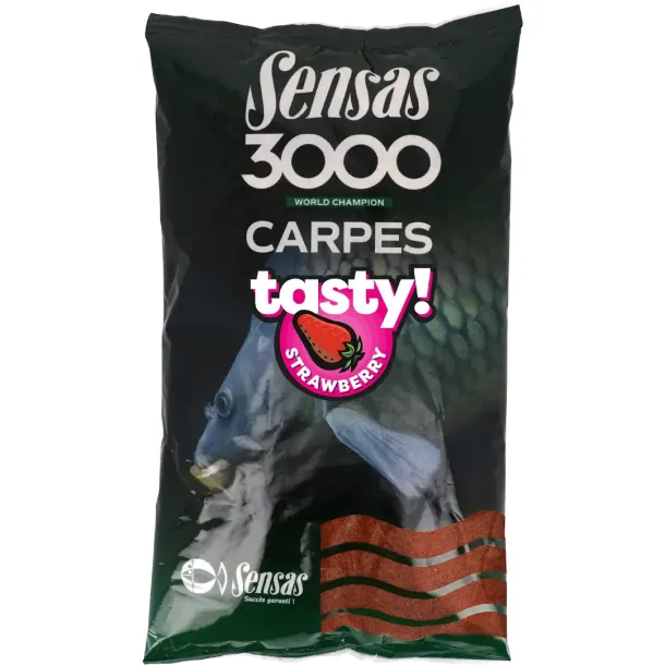 Sensas 3000 Carp Tasty Strawberry Strawberry