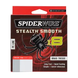 Spiderwire Stealth Smooth 8 Code Red 150m
