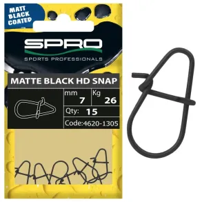 Spro Matte Black HD Snap