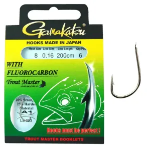 Gamakatsu Trout Master Fluorocarbon Forfang