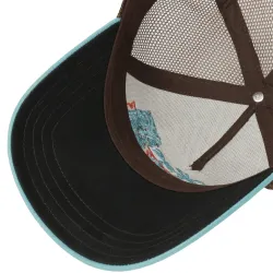 Stetson Trucker Cap Tiki Lounge Turquoise/Sand