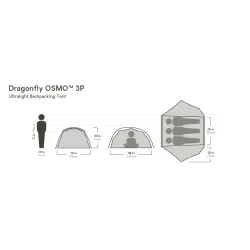 Nemo Dragonfly OSMO Letvgts Telt 3-Personer