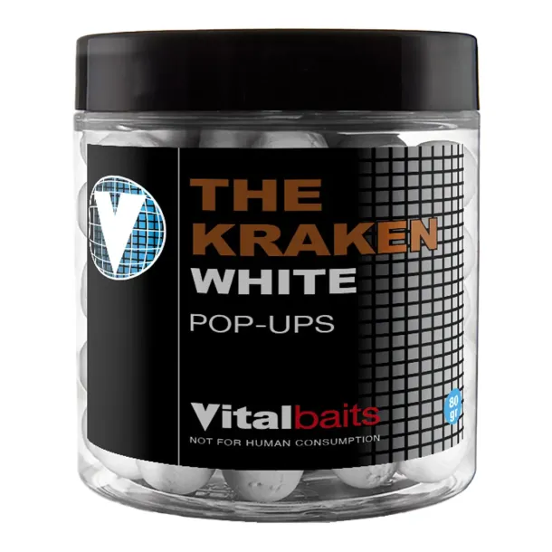 Vital Baits Pop-ups The Kraken White 14mm The Kraken White 14mm