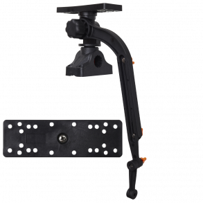 Dam Transducer Arm With Fish Finder Mount Big