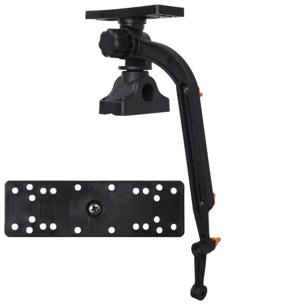 Dam Transducer Arm With Fish Finder Mount Big