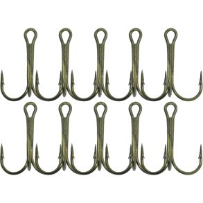 10 stk. Brunerede Trekroge