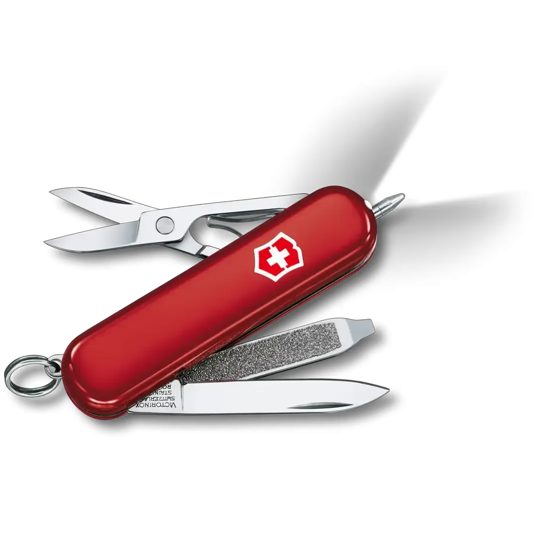 Victorinox Signature Lite – Lommekniv med LED og kuglepen