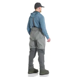 Vision Koski Grey Guiding Stocking Foot Waders