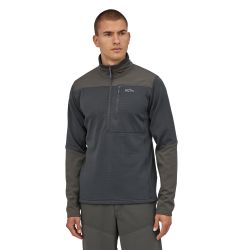 Patagonia Men's Long-Sleeved R1 Fitz Roy 1/4-Zip KUN STR. SMALL