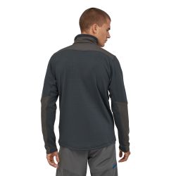 Patagonia Men's Long-Sleeved R1 Fitz Roy 1/4-Zip KUN STR. SMALL
