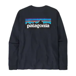 Patagonia Men's Long-Sleeved P-6 Logo Responsibili-Tee
