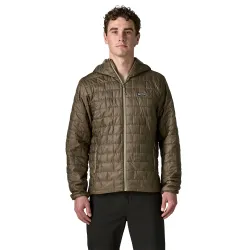 Patagonia Men's Nano Puff Fitz Roy Trout Hoody 