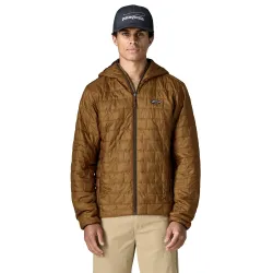 Patagonia Men's Nano Puff Fitz Roy Trout Hoody 