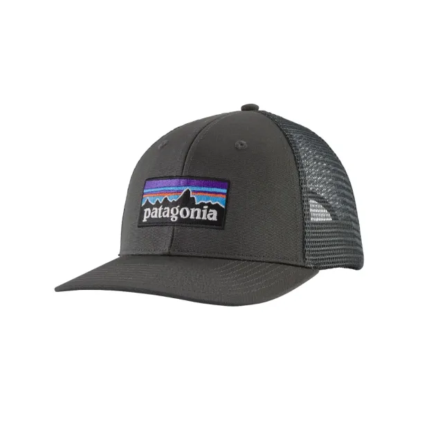 Patagonia P-6 Logo Trucker Hat FGE (Forge Grey) FGE (Forge Grey)