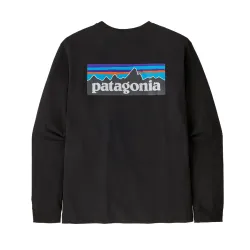Patagonia Men's Long-Sleeved P-6 Logo Responsibili-Tee